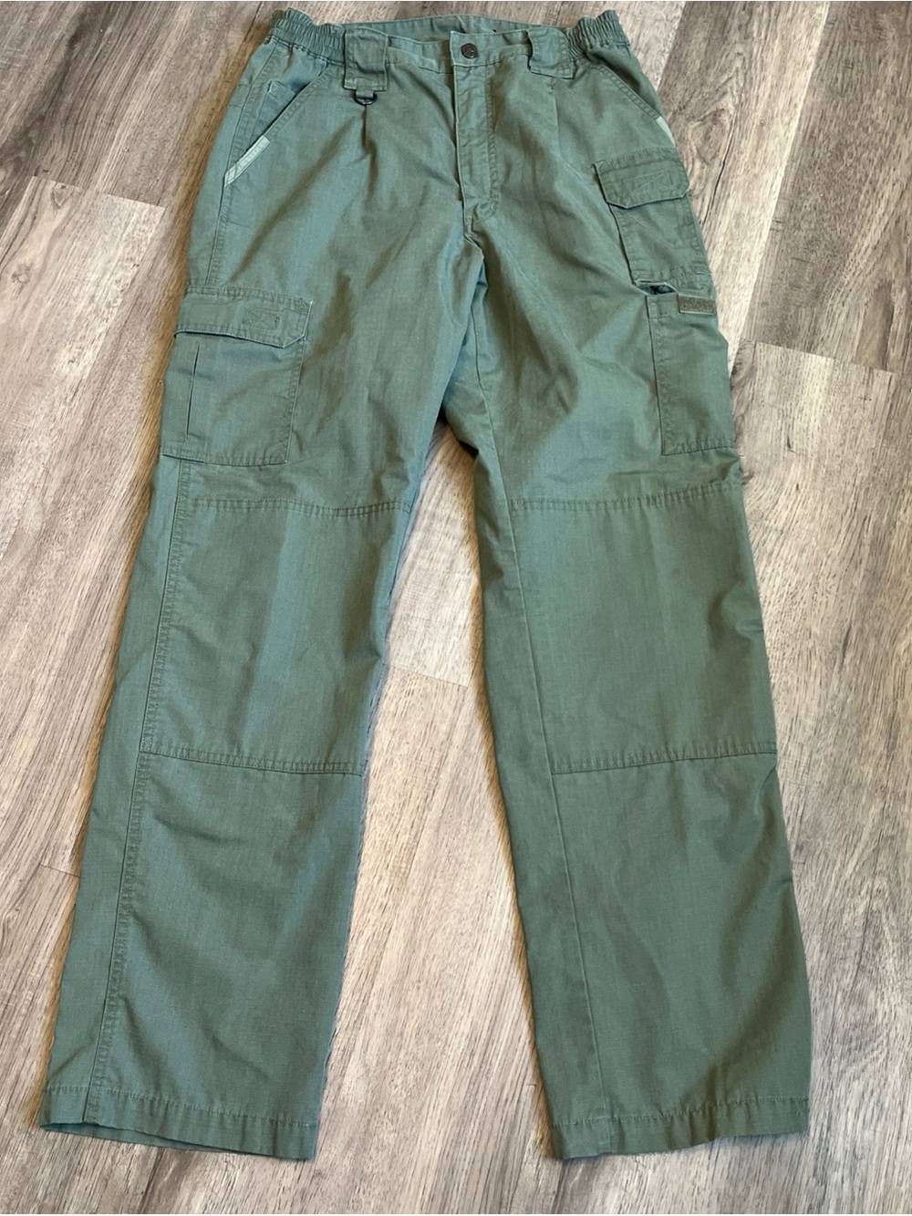 Men's Utility Cargo Pants in Olive Green 34x34